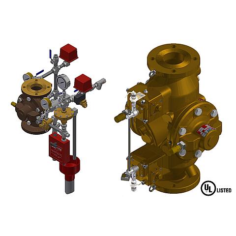 On request Dräger Fire Protection Deluge Valves